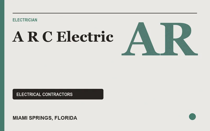 A R C Electric in Miami Springs, Florida