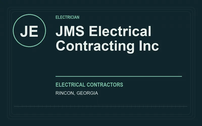 JMS Electrical Contracting Inc in Rincon, Georgia