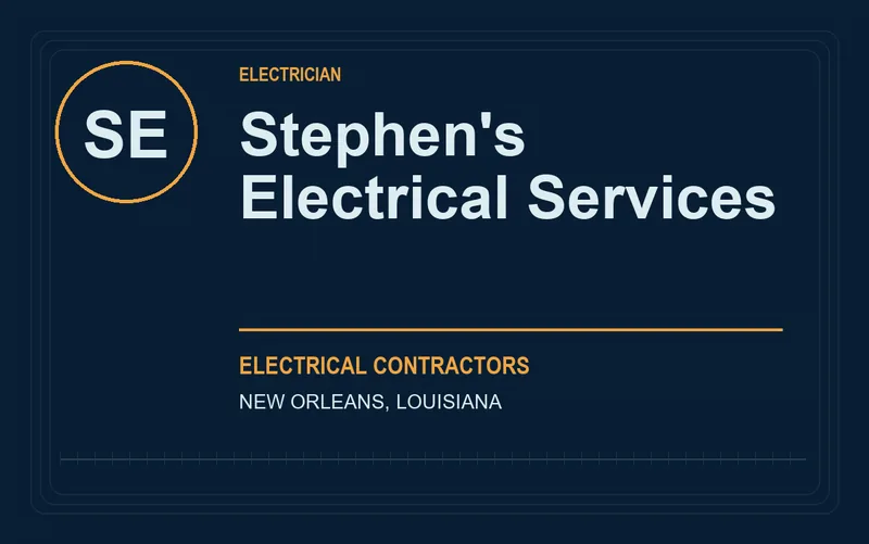 Stephen's Electrical Services in New Orleans, Louisiana