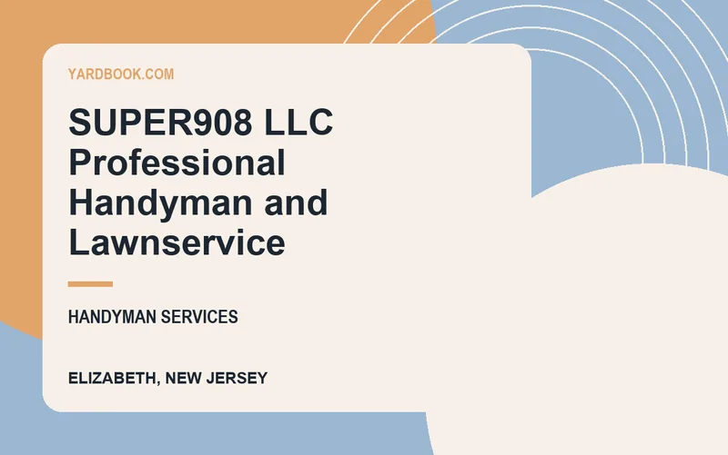 SUPER908 LLC Professional Handyman and Lawnservice in Elizabeth, New Jersey