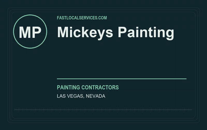 Mickeys Painting in Las Vegas, Nevada