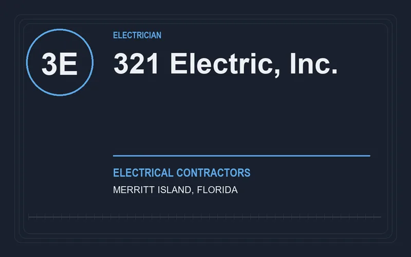 321 Electric, Inc. in Merritt Island, Florida