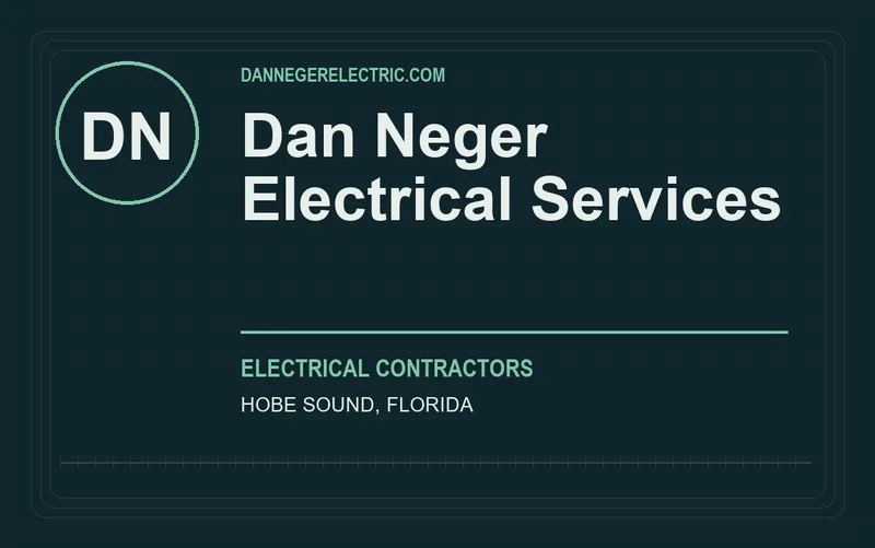 Dan Neger Electrical Services in Hobe Sound, Florida