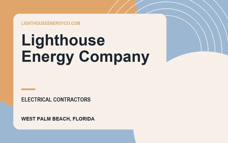 Lighthouse Energy Company in West Palm Beach, Florida