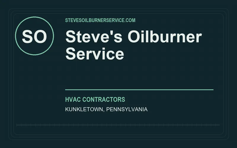 Steve's Oilburner Service in Kunkletown, Pennsylvania