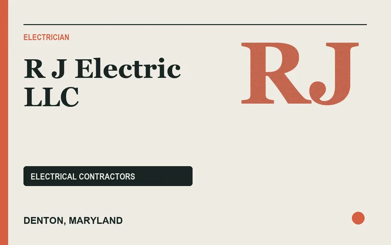 R J Electric LLC in Denton, Maryland