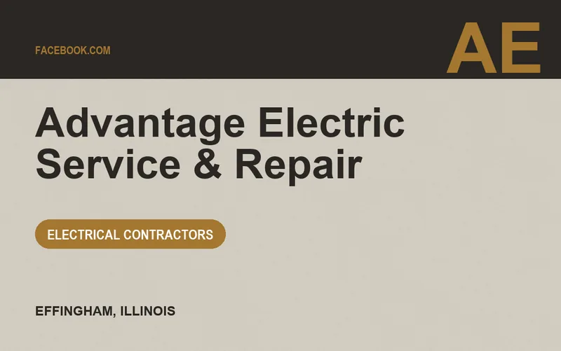 Advantage Electric Service & Repair in Effingham, Illinois