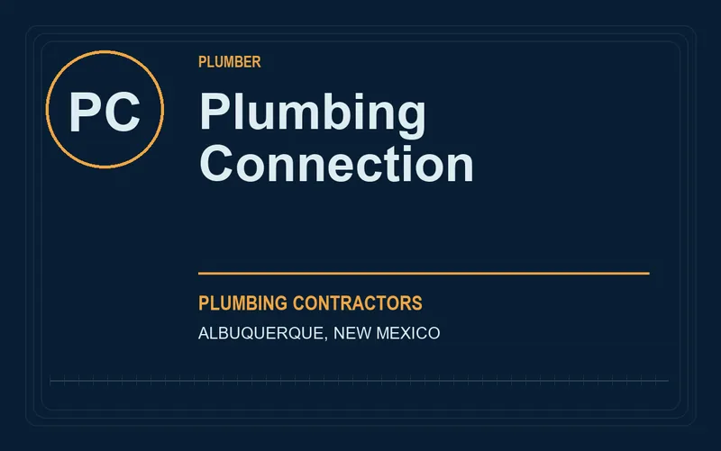 Plumbing Connection in Albuquerque, New Mexico