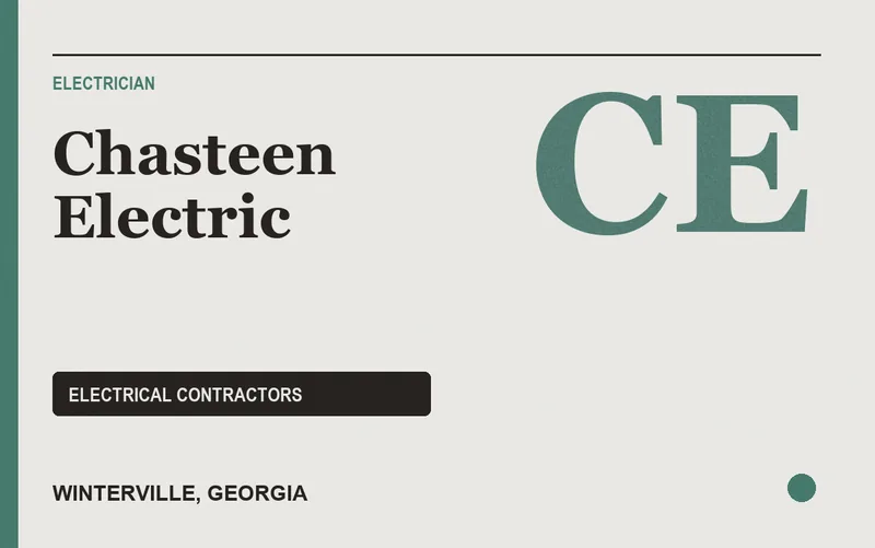 Chasteen Electric in Winterville, Georgia