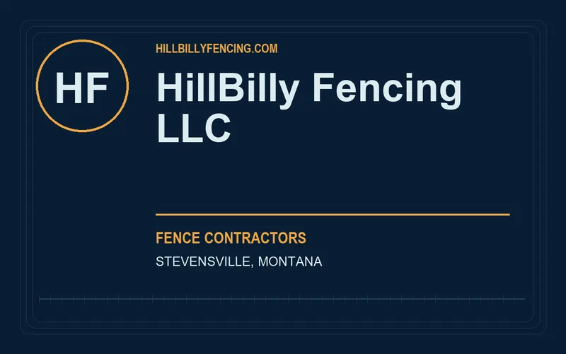 HillBilly Fencing LLC in Stevensville, Montana