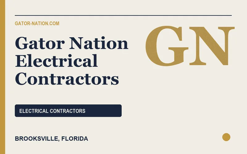Gator Nation Electrical Contractors in Brooksville, Florida