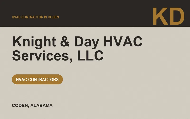 Knight & Day HVAC Services, LLC in Coden, Alabama