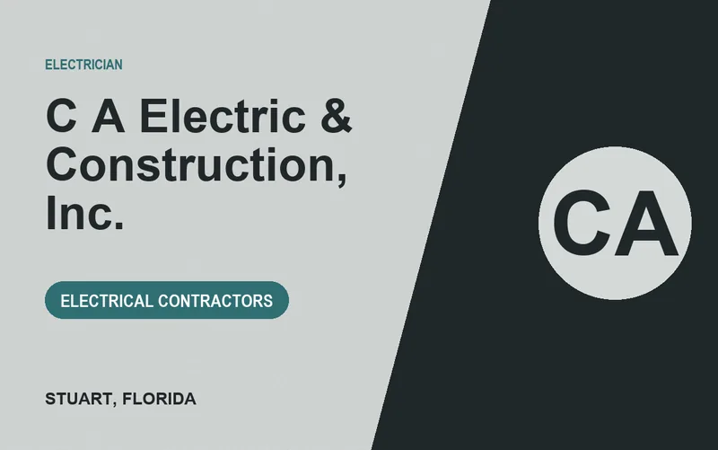 C A Electric & Construction, Inc. in Stuart, Florida