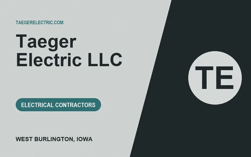 TAEGER ELECTRIC LLC in West Burlington, Iowa