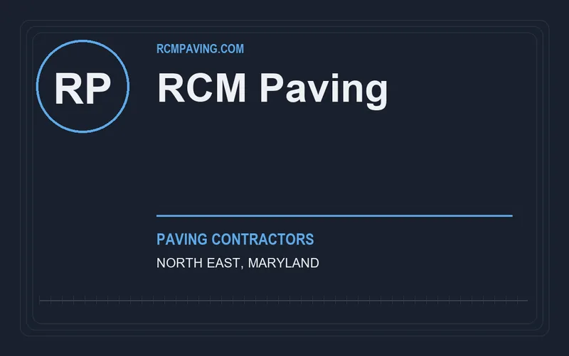 RCM Paving in North East, Maryland