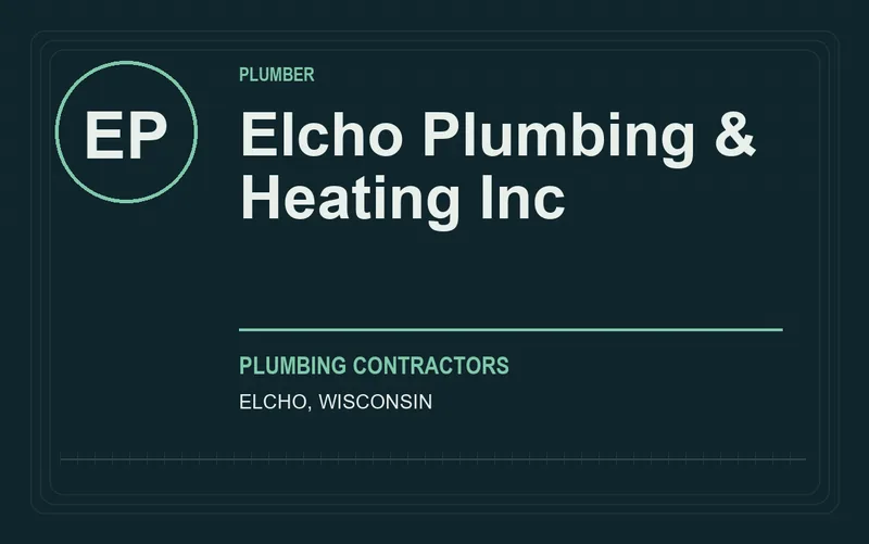 Elcho Plumbing & Heating Inc in Elcho, Wisconsin