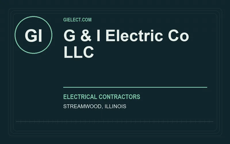 G & I Electric Co LLC in Streamwood, Illinois