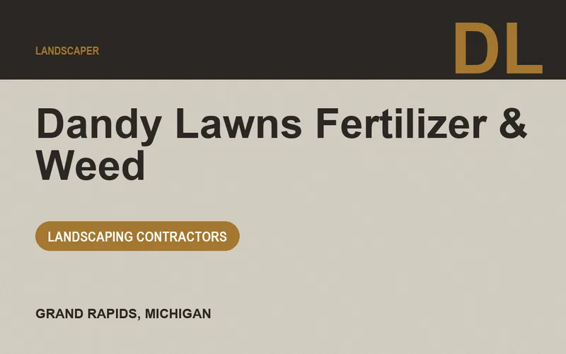 Dandy Lawns Fertilizer & Weed in Grand Rapids, Michigan