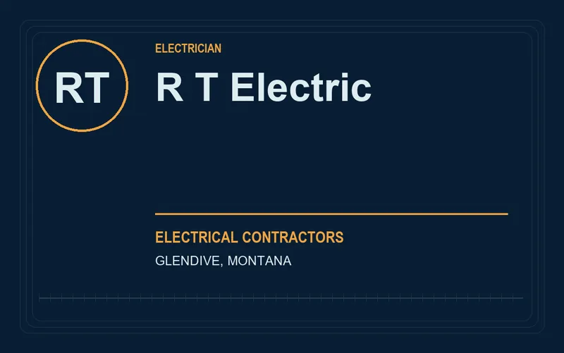 R T Electric in Glendive, Montana