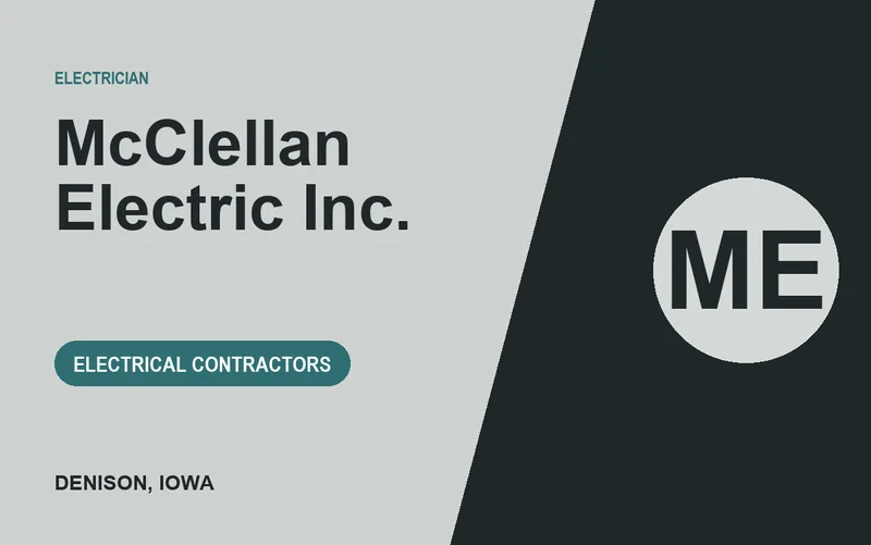 McClellan Electric Inc. in Denison, Iowa