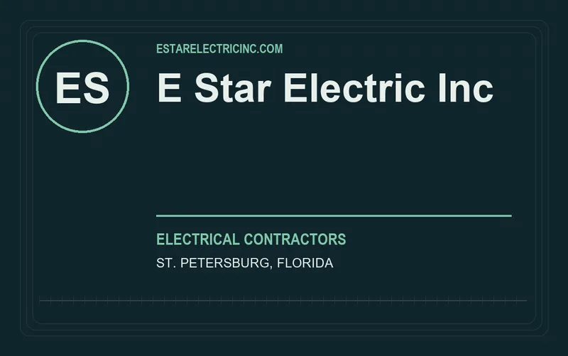 E Star Electric Inc in St. Petersburg, Florida
