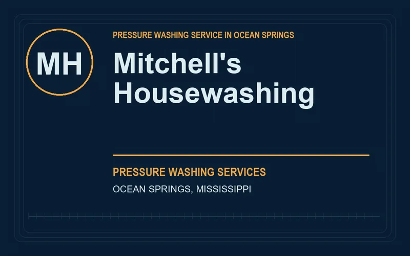 Mitchell's Housewashing in Ocean Springs, Mississippi
