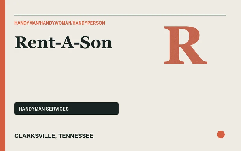Rent-A-Son in Clarksville, Tennessee