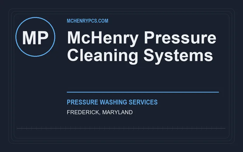 McHenry Pressure Cleaning Systems in Frederick, Maryland