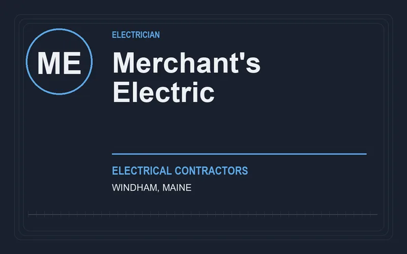 Merchant's Electric in Windham, Maine