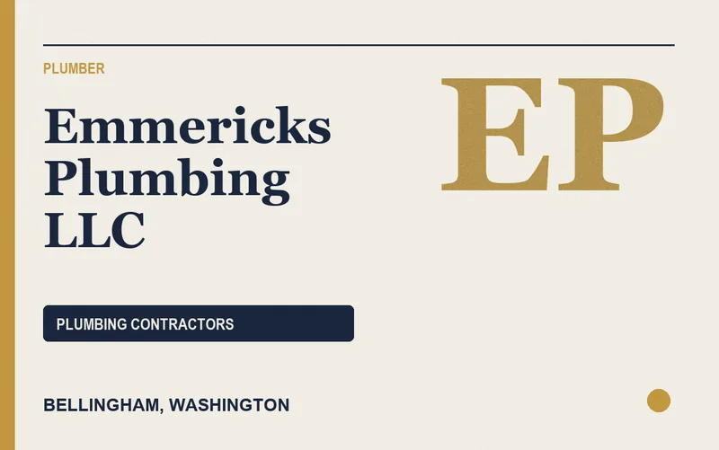 Emmericks Plumbing LLC in Bellingham, Washington