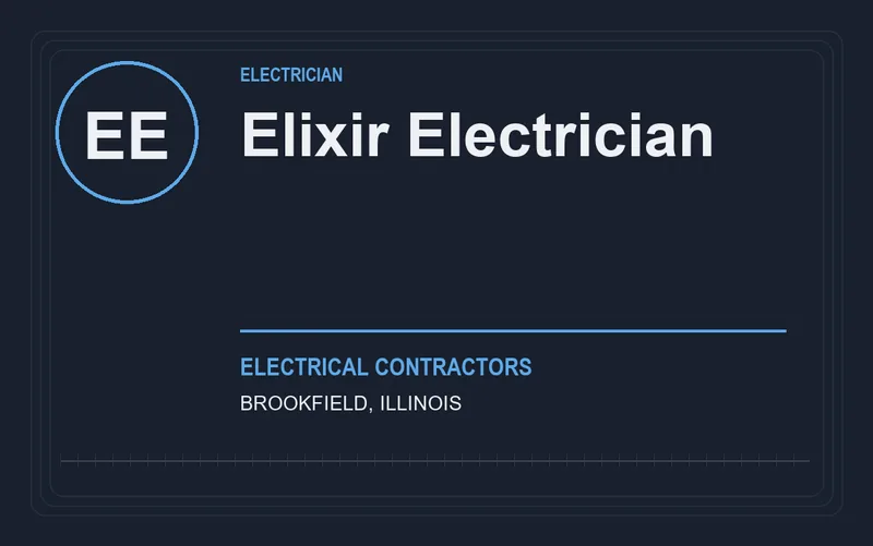 Elixir Electrician in Brookfield, Illinois