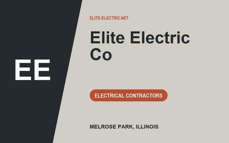 Elite Electric Co in Melrose Park, Illinois