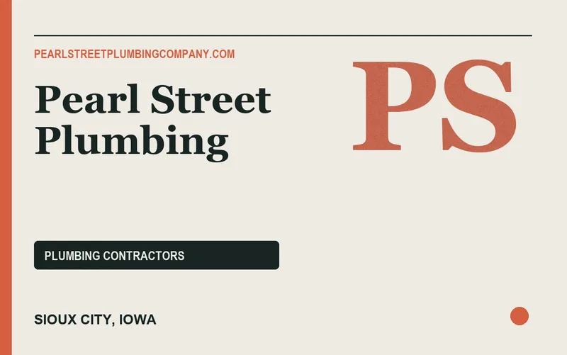 Pearl Street Plumbing in Sioux City, Iowa