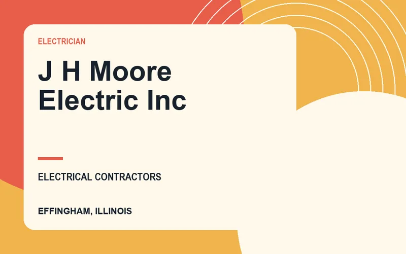 J H Moore Electric Inc in Effingham, Illinois