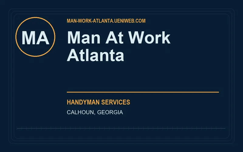Man At Work Atlanta in Calhoun, Georgia