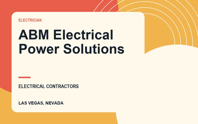 ABM Electrical Power Solutions in Las Vegas, Nevada