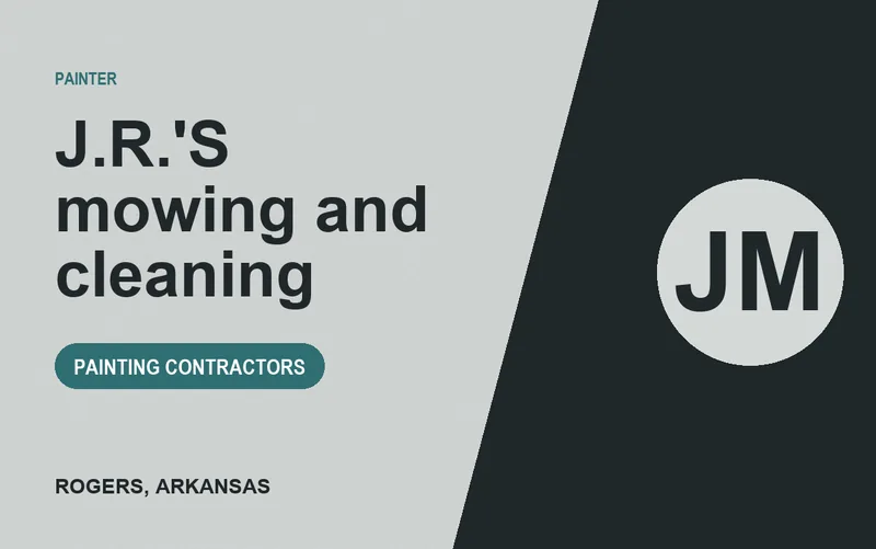 J.R.'S mowing and cleaning in Rogers, Arkansas