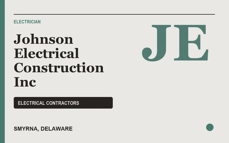 Johnson Electrical Construction Inc in Smyrna, Delaware