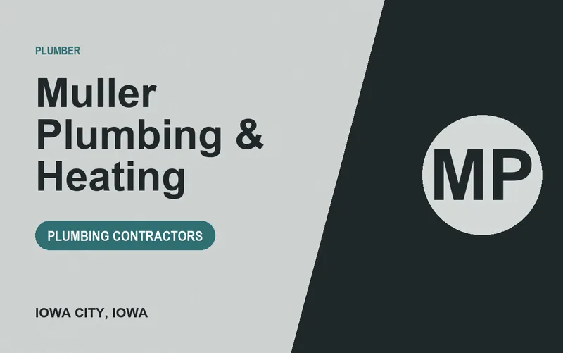 Muller Plumbing & Heating in Iowa City, Iowa