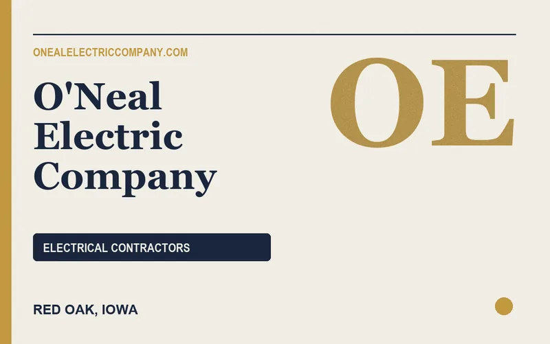 O'Neal Electric Company in Red Oak, Iowa
