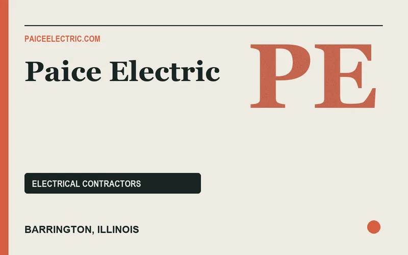 Paice Electric in Barrington, Illinois
