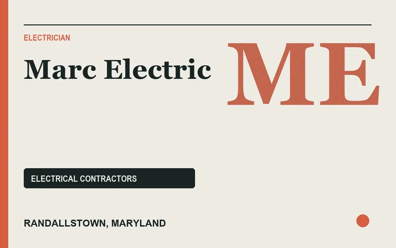 Marc Electric in Randallstown, Maryland