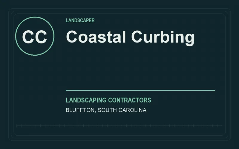 Coastal Curbing in Bluffton, South Carolina