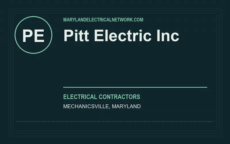 Pitt Electric Inc in Mechanicsville, Maryland