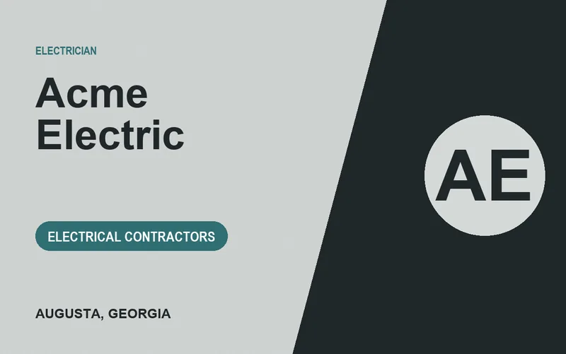 Acme Electric in Augusta, Georgia