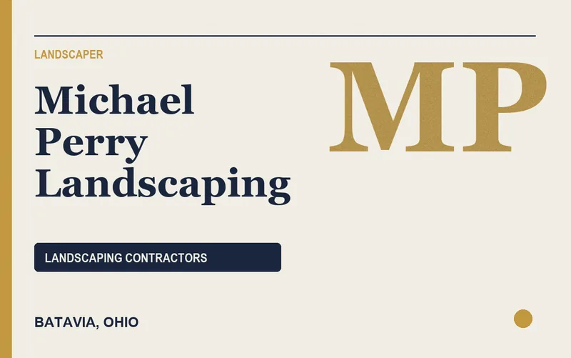 Michael Perry Landscaping in Batavia, Ohio