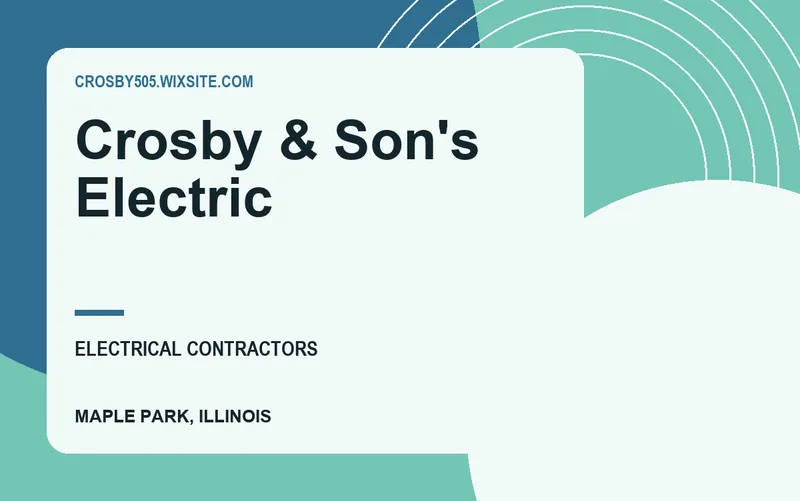 Crosby & Son's Electric in Maple Park, Illinois