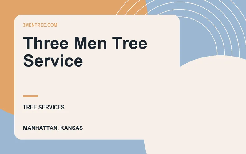Three Men Tree Service in Manhattan, Kansas