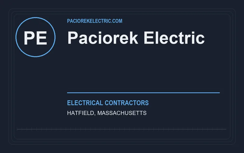 Paciorek Electric in Hatfield, Massachusetts