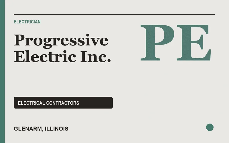 Progressive Electric Inc. in Glenarm, Illinois
